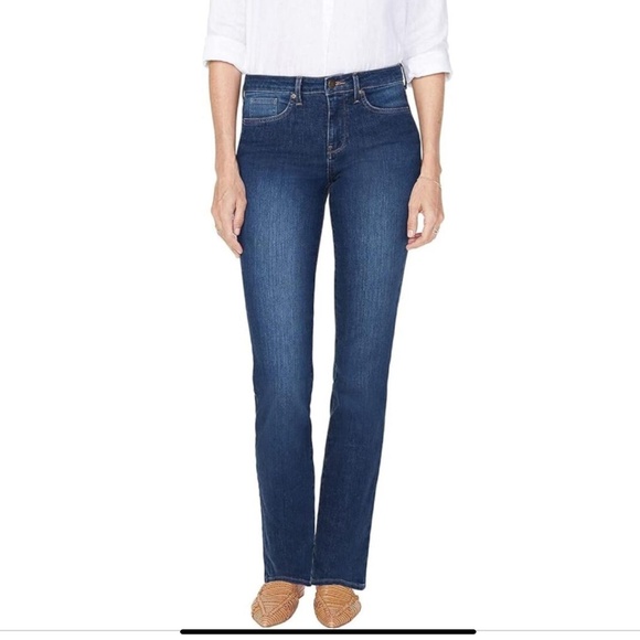 NYDJ Sheri Slim Jeans - Size 6 - Picture 1 of 8